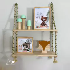 COMBO DECORAÇÃO BOSQUE AQUARELA 03