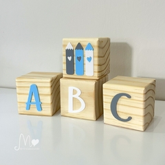 CUBOS ABC E LAPIS MIMOS DI LUXO
