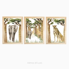 TRIO SAVANA AQUARELA REALISTA 02