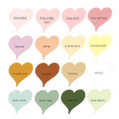 ARCO-ÍRIS FLOR- ESCOLHA AS CORES - comprar online