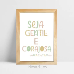 QUADRO UNITÁRIO GENTIL E CORAJOSA LÚDICO 06 - comprar online