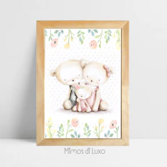 QUADRO UNITÁRIO DUPLA DE URSINHOS FOFOS 05