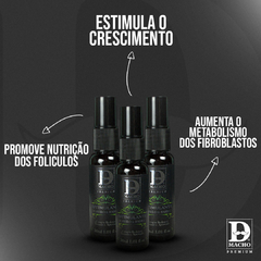 Kit controle de quedas Capilar - Redensyl 30ml + Shampoo 290m - D'Macho Premium