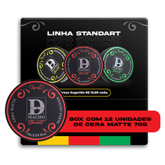 BOX COM 12 UNIDADES - CERA MATTE 70G