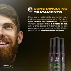 Estimulante de Crescimento Para Cabelo e Barba | Redensyl - 30ml Dmacho Premium - loja online
