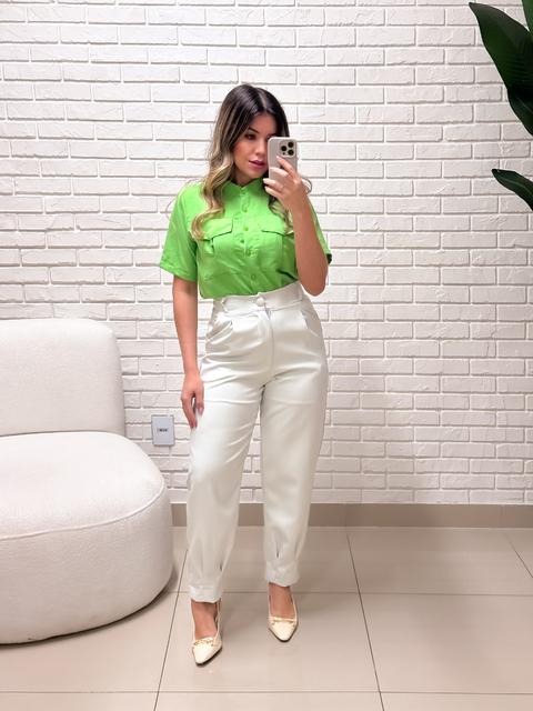 Camisa Nayara - Verde - comprar online