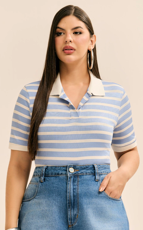 Blusa Comfycurve Knit na internet