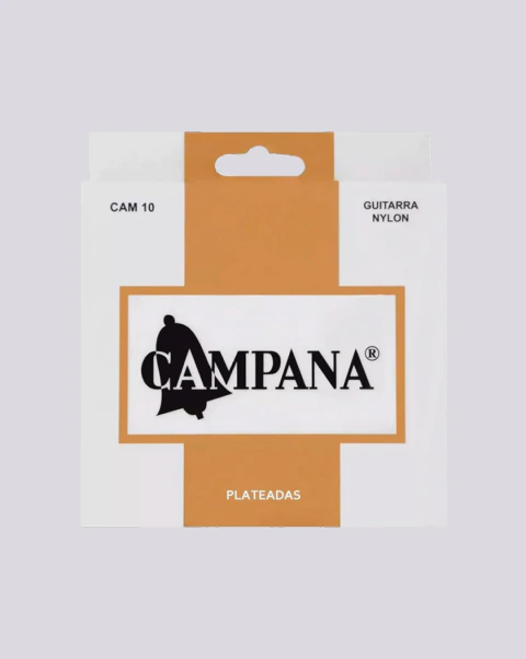 Encordado Campana CAM 10 Plateadas