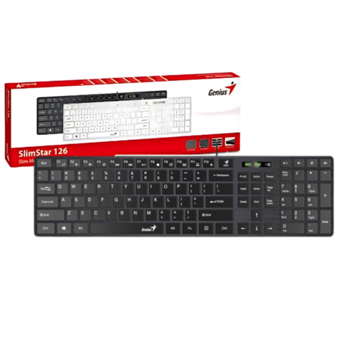 Teclado Genius Slimstar 126 USB