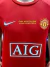 Camiseta retro de Manchester United de Cristiano Ronaldo, temporada 2008, con detalles del partido final de Moscú.