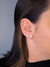 Brinco ponto de luz (G) (grande), banhado a ouro 18K. - loja online