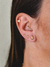 Imagem do Brinco de gota (P) lisa, banhado a ouro 18K.