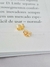 Brinco ponto de luz (G) de coração, banhado a ouro 18K. - Aluaris Joias 