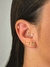 Piercing de olho grego com uma zircônias, banhado a ouro 18K. na internet