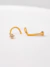 Imagem do Piercing nostril para o nariz, banhado a ouro 18K.
