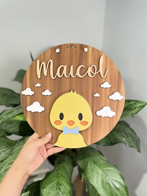 Cartel Pollito o patito - comprar online
