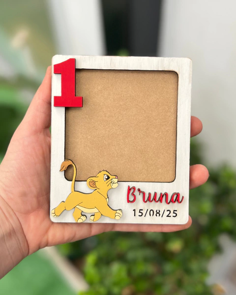 Imán porta rey león simba - comprar online
