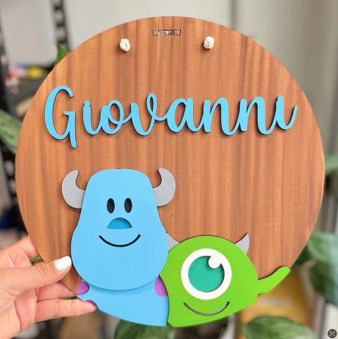 Cartel monster inc - comprar online