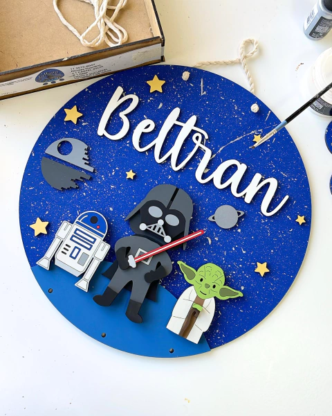 Cartel star wars - comprar online