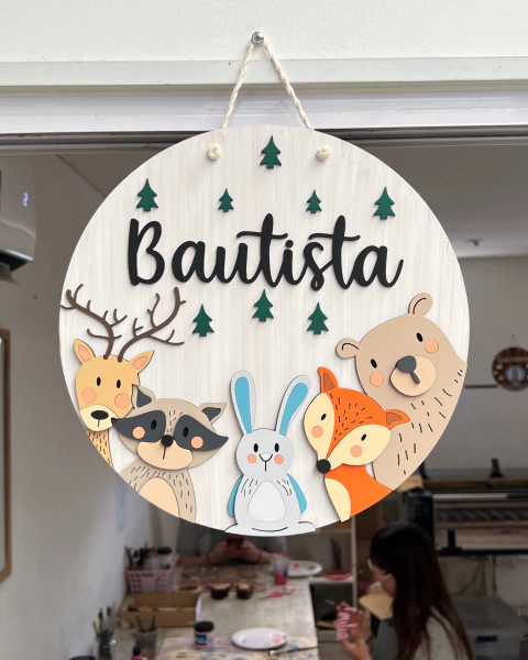 Cartel Bosque Nórdico - comprar online