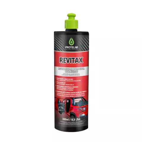 REVITALIZADOR DE PLASTICOS INTERNOS E EXTERNOS REVITAX PROTELIM 500ML