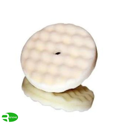 BOINA DE ESPUMA BRANCA PARA POLIMENTO 3M 8"