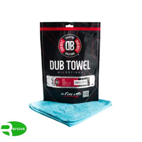 TOALHA DE MICROFIBRA AZUL 350GSM DUB BOYZ 40X40