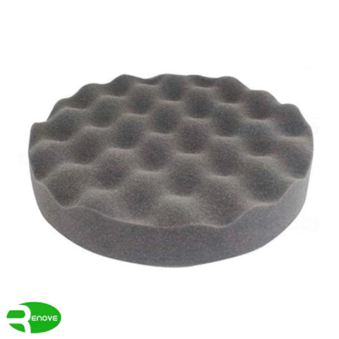 BOINA DE ESPUMA FACE UNICA PRETA RENOVE 7" - comprar online