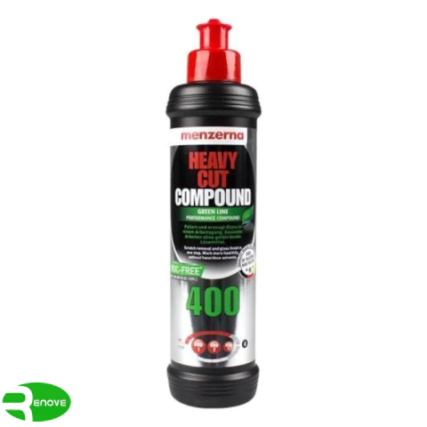 COMPOSTO POLIDOR HEAVY CUT 400 GREEN LINE MENZERNA 250ML