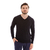 Blusa de Tricot com Gola V - Perfecta Menswear