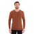 Blusa de Tricot Básica em Algodão com Gola V