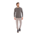 Blusa de Tricot Básica em Algodão com Gola Careca - Perfecta Menswear