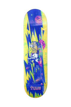 Deck Maple Tuxs Importado Hard Maple Epoxy + Lija de goma Pro Grip - Psico Knight