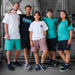 Bermuda Tuxs Solid Marrón 2024 Short Rustico - tienda online
