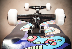 Skate Completo Tuxs Maple 7 Capas Ruedas de Uretano 54mm 98A Trucks de Aluminio Cactus