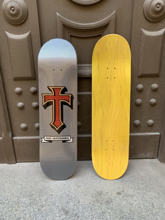 Deck Maple Tuxs Importado Institucional T Silver Hard Maple Street + Grip Pro - 2024 - - comprar online