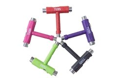 Llave T para skate Tuxs - Ajusta eje y kingping, para torni philips y alem