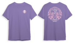 Remera Tuxs Skate Coleccion 2024 - Parca T Lavanda - Algodon Estampada Serigrafia