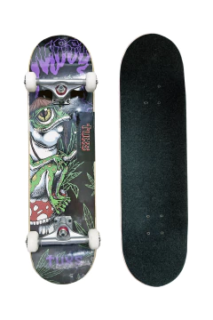 Skate Completo Tuxs Sapo Animal Series Guatambu Ruedas Tuxs Pro Series 52mm