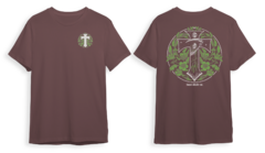 Remera Tuxs Skate Coleccion 2024 - Parca T Marrón - Algodon Estampada Serigrafia - comprar online