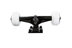 Imagen de Skate Completo Tuxs Maple 7 Capas Ruedas de Uretano 54mm 98A Trucks de Aluminio Espada