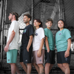 Bermuda Tuxs Solid Negra 2024 Short Rustico - tienda online