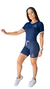 BABY LOOK POLIAMIDA AZUL/BRANCA - comprar online