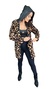 SOBRETUDO WILD REVERSÍVEL ONÇA - comprar online