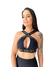 TOP SQUAT PRETO BROCADO - comprar online