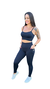 CONJUNTO CANELADO PRETO - LEG BOLSO + TOP - comprar online