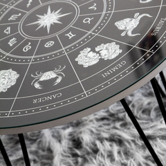 Mesa Ratona Zodíaco Negra - comprar online