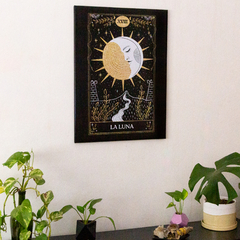 Cuadro Tarot La Luna - 60x45cm - comprar online