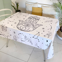 Mantel Hamsa Rectangular