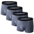 KIT CUECA MASCULINA WILLIAM POLO MODELO SKY HERO BOXER na internet